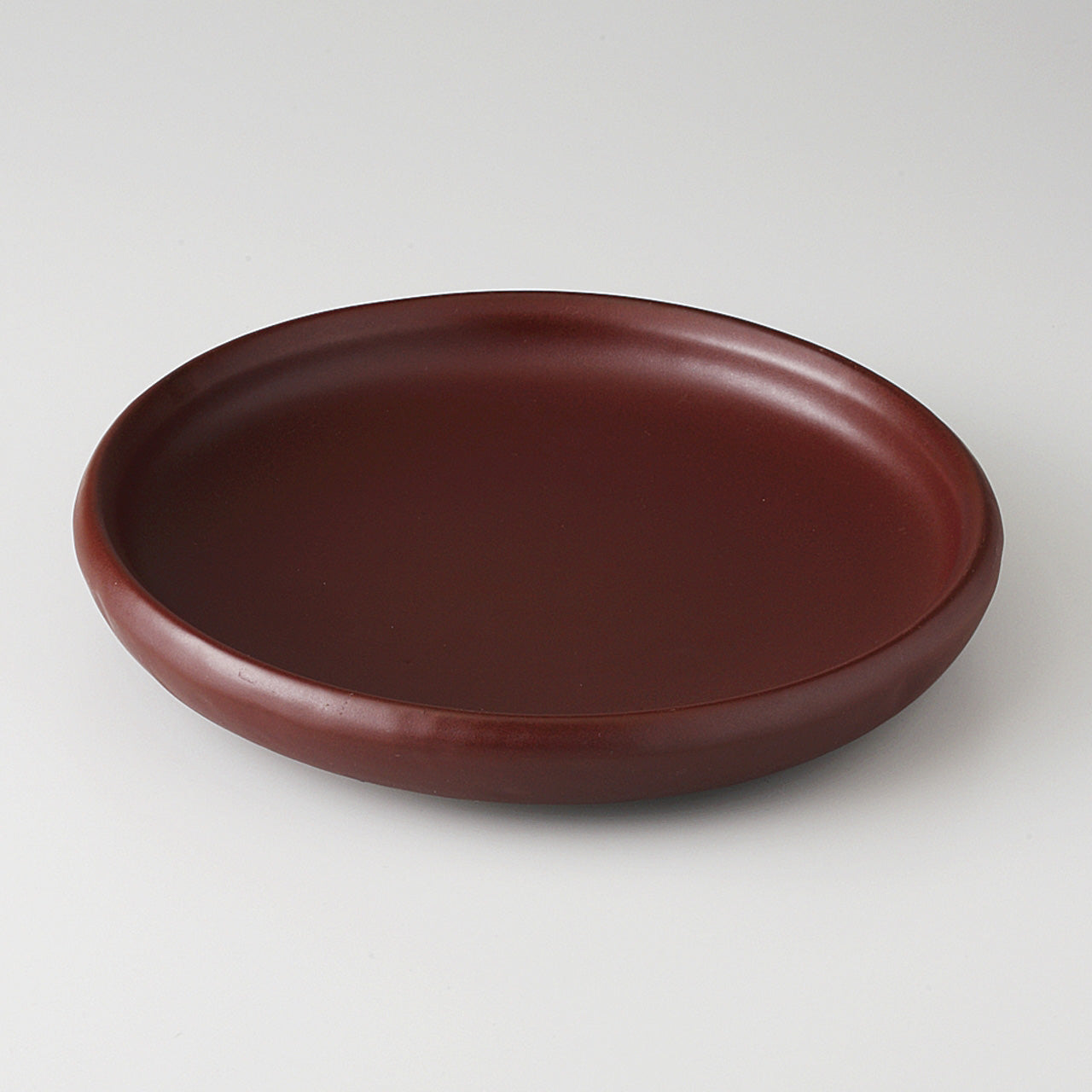 朱赤 6.5陶板皿 20×3.2cm
