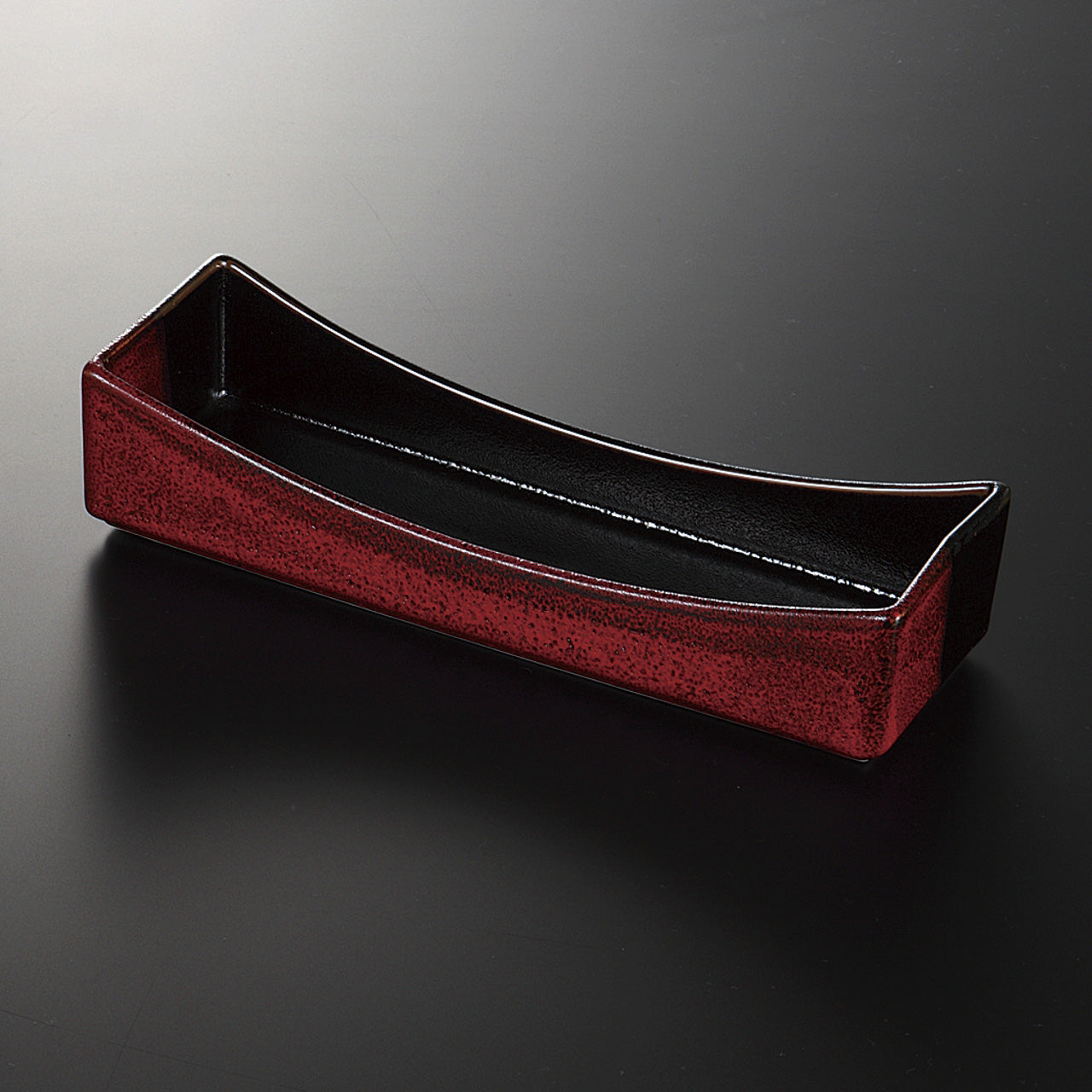 あしゅら 橋型前菜皿 26×8.4×5.5cm