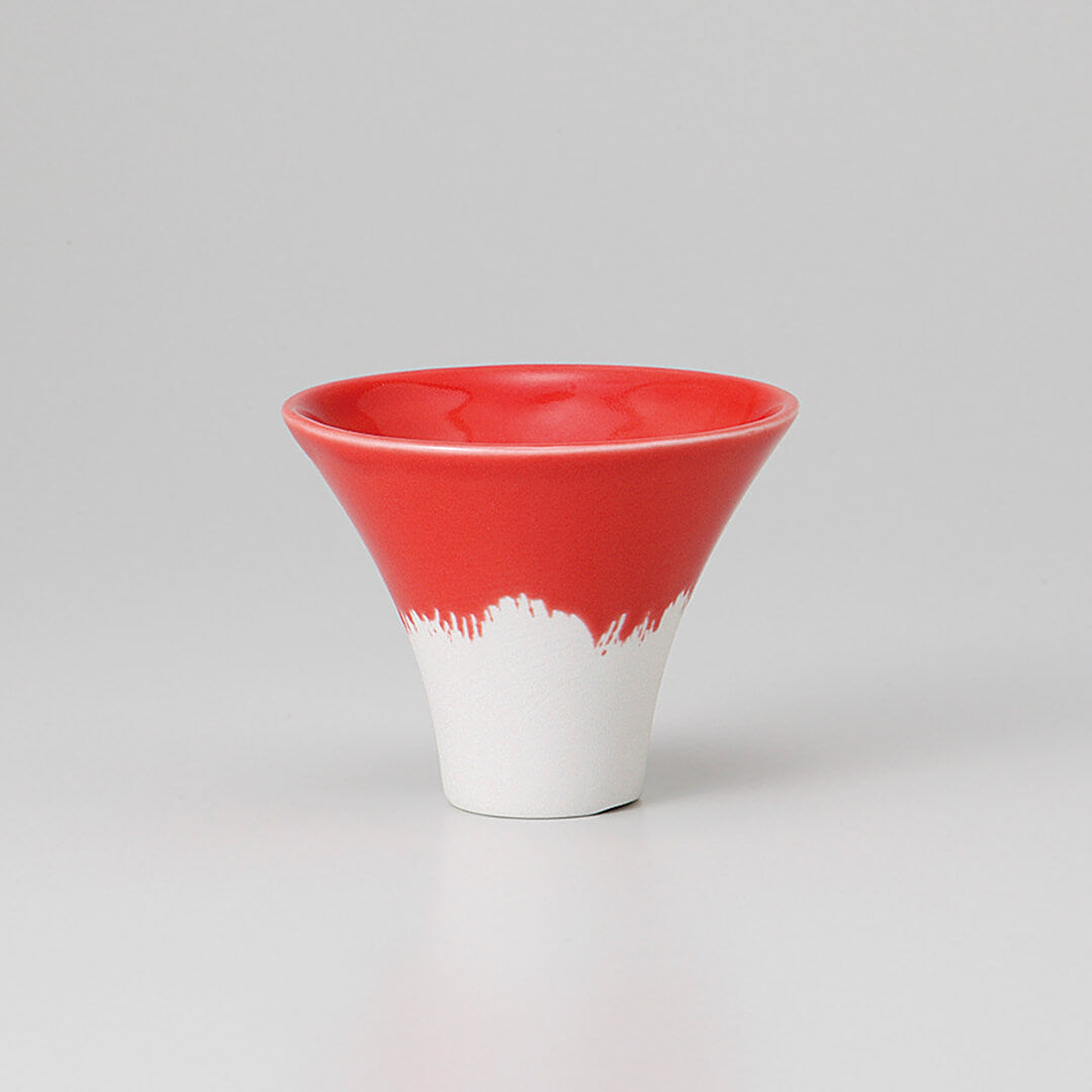 赤富士 盃 [ 徳利・酒器 ] 7.5×6cm