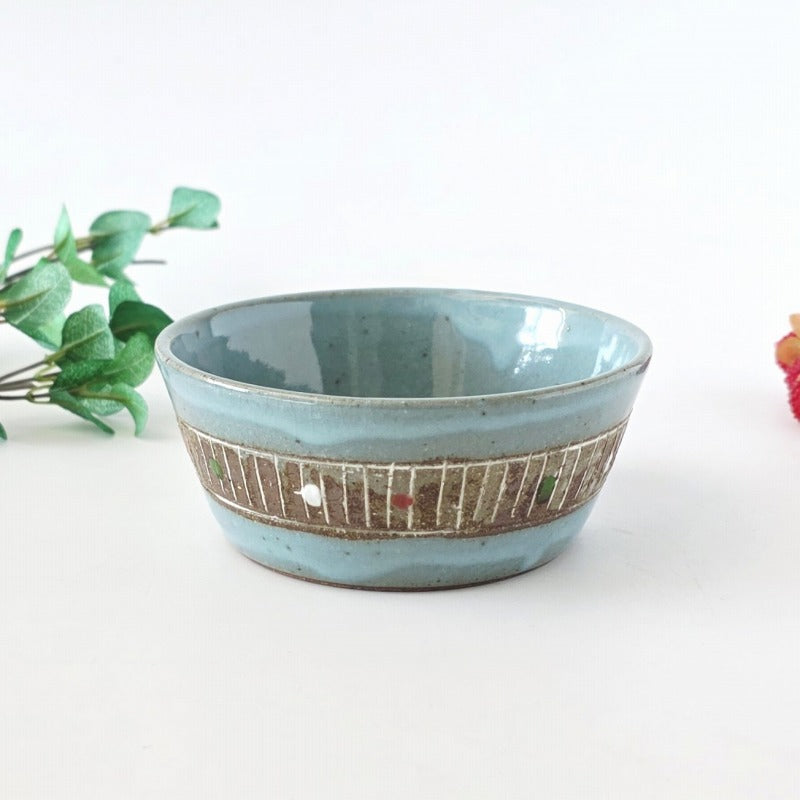 美濃焼 どんな食卓にも自然となじむ ヒスイライン 切立小鉢 | すっきり収まる 切立の小鉢 ( 小鉢 / 丸鉢 )