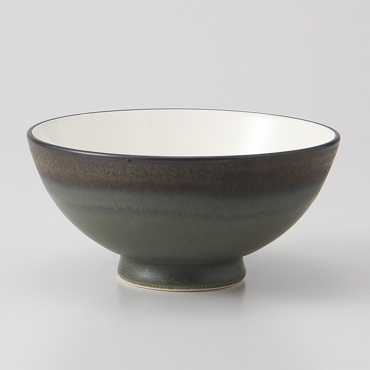 mossグリーン 飯碗(小) 12.2×5.8cm