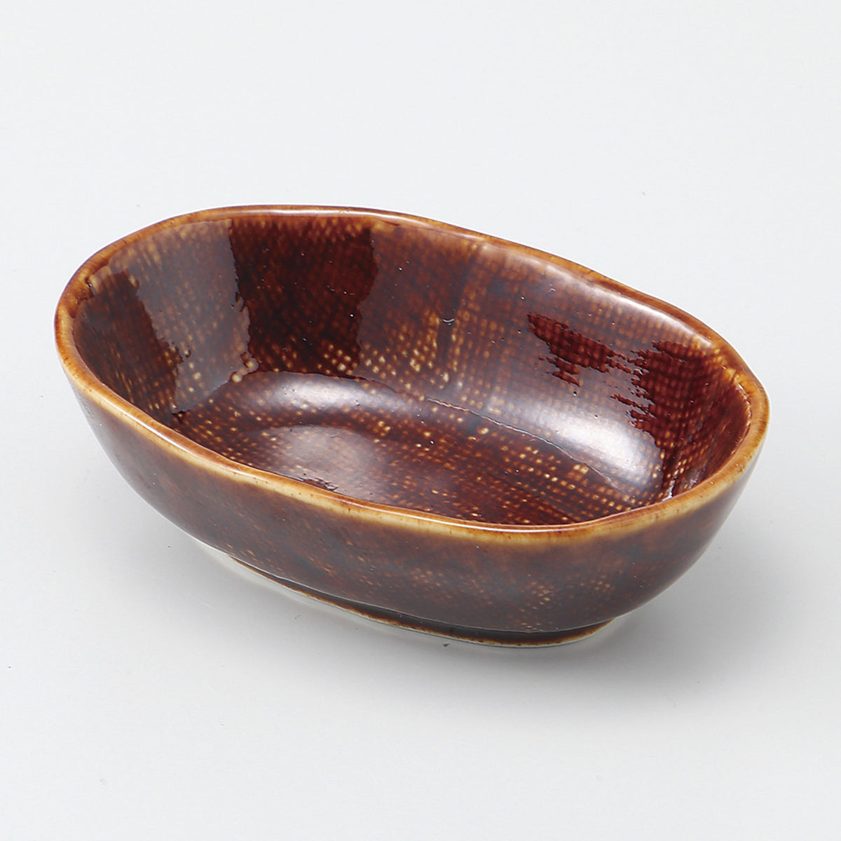 アメかやめ 楕円小鉢 9.5×6.6×2.8cm