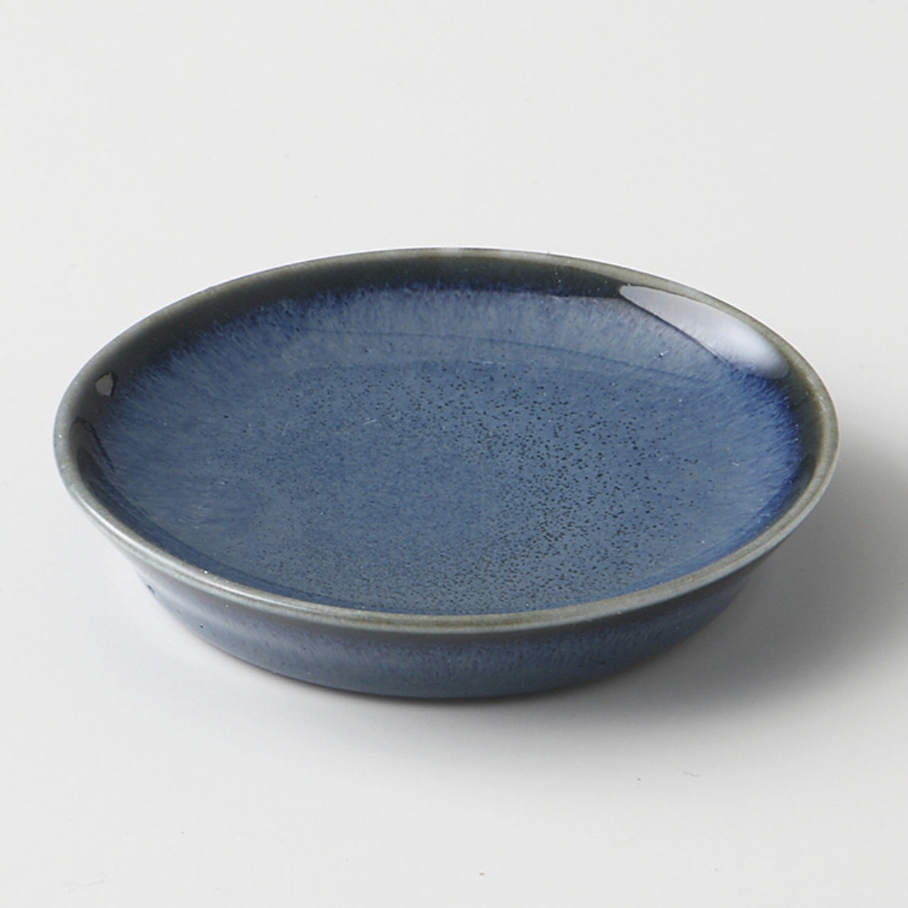 ウノフネイビー 小皿 8.2×0.8cm