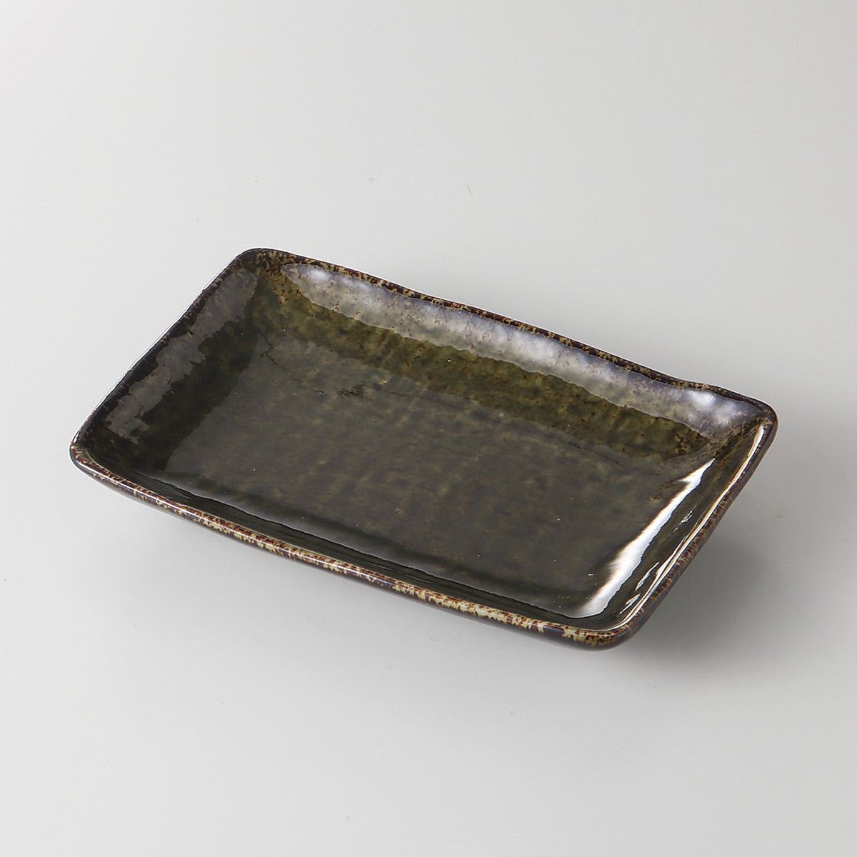 オリベ 角銘々皿 16.2×11×2.5cm