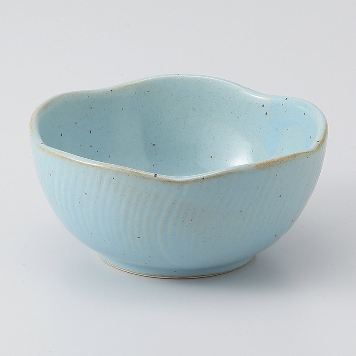 ブルー 梅小鉢 9.2×4.4cm