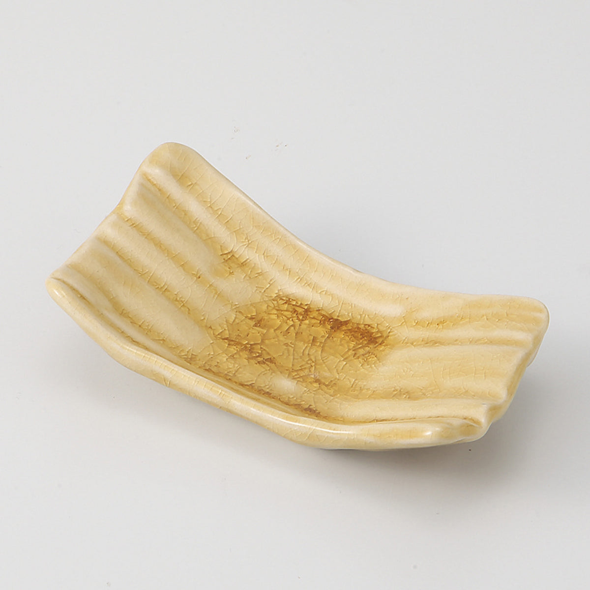 キゼト 手造風長小皿 11×6×2.7cm