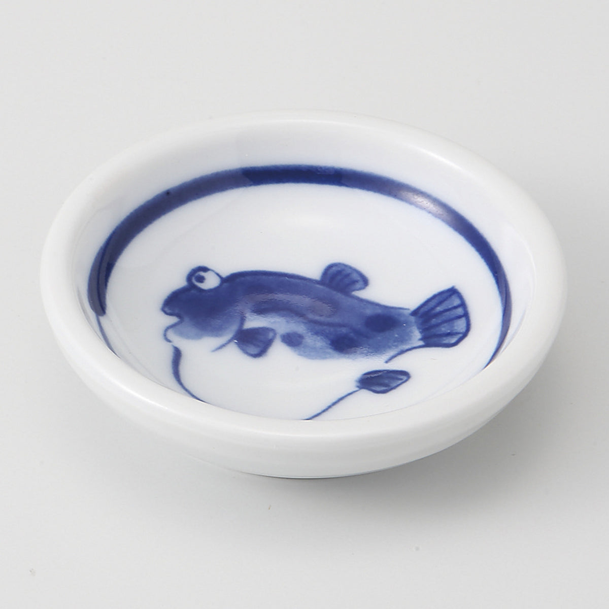 ふぐ 玉皿 7.6×2.1cm