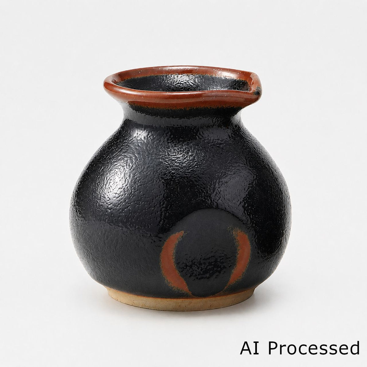 ゆず天目 そば徳利 8×8.1cm 215cc