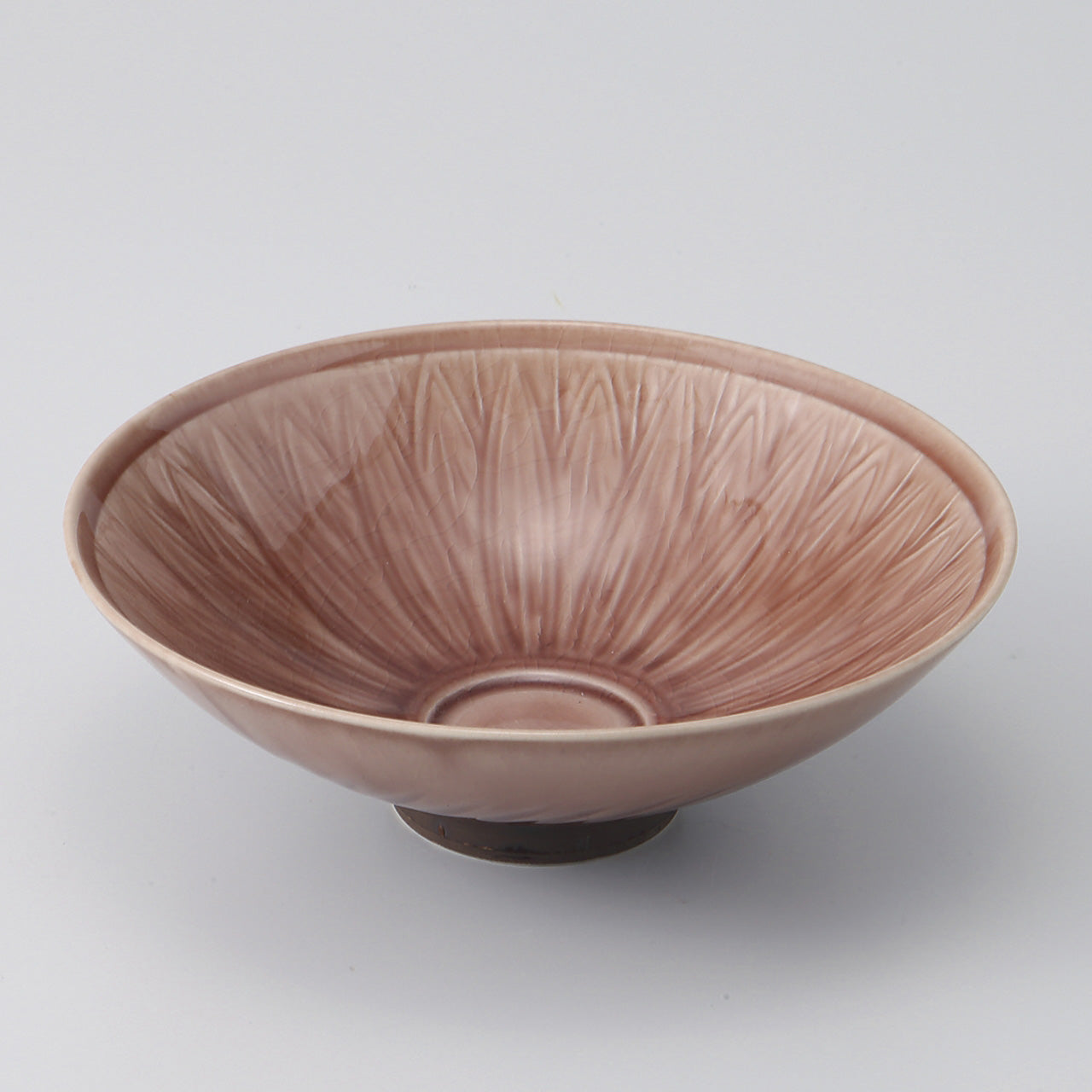 ローズ 菊割平鉢 15.4×5.3cm