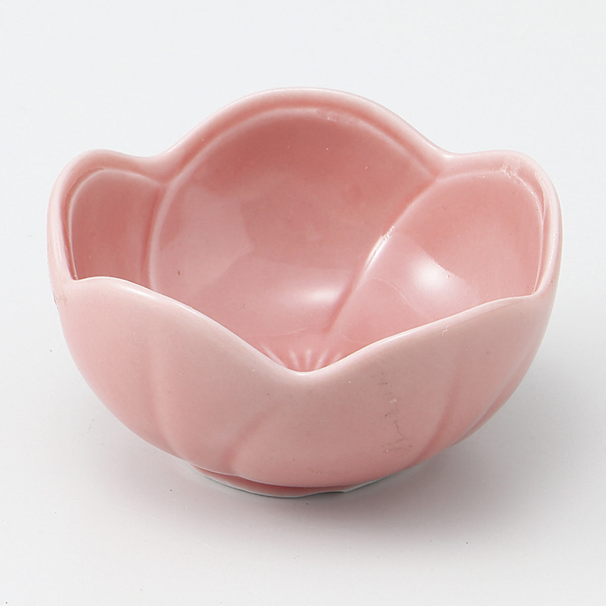ローズピンク 梅型珍味 6.7×3.4cm