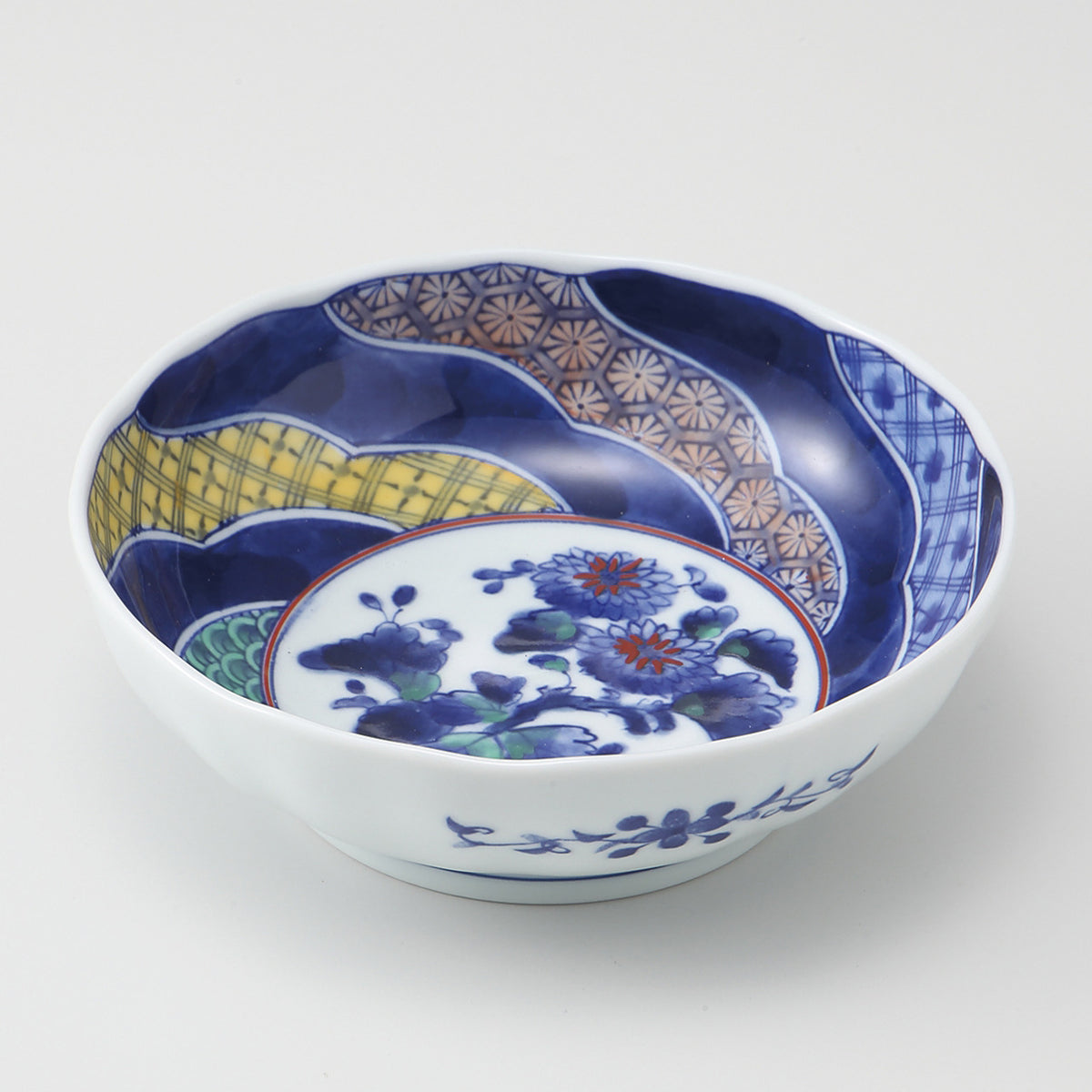 錦祥瑞 多用鉢 16.5×5.5cm