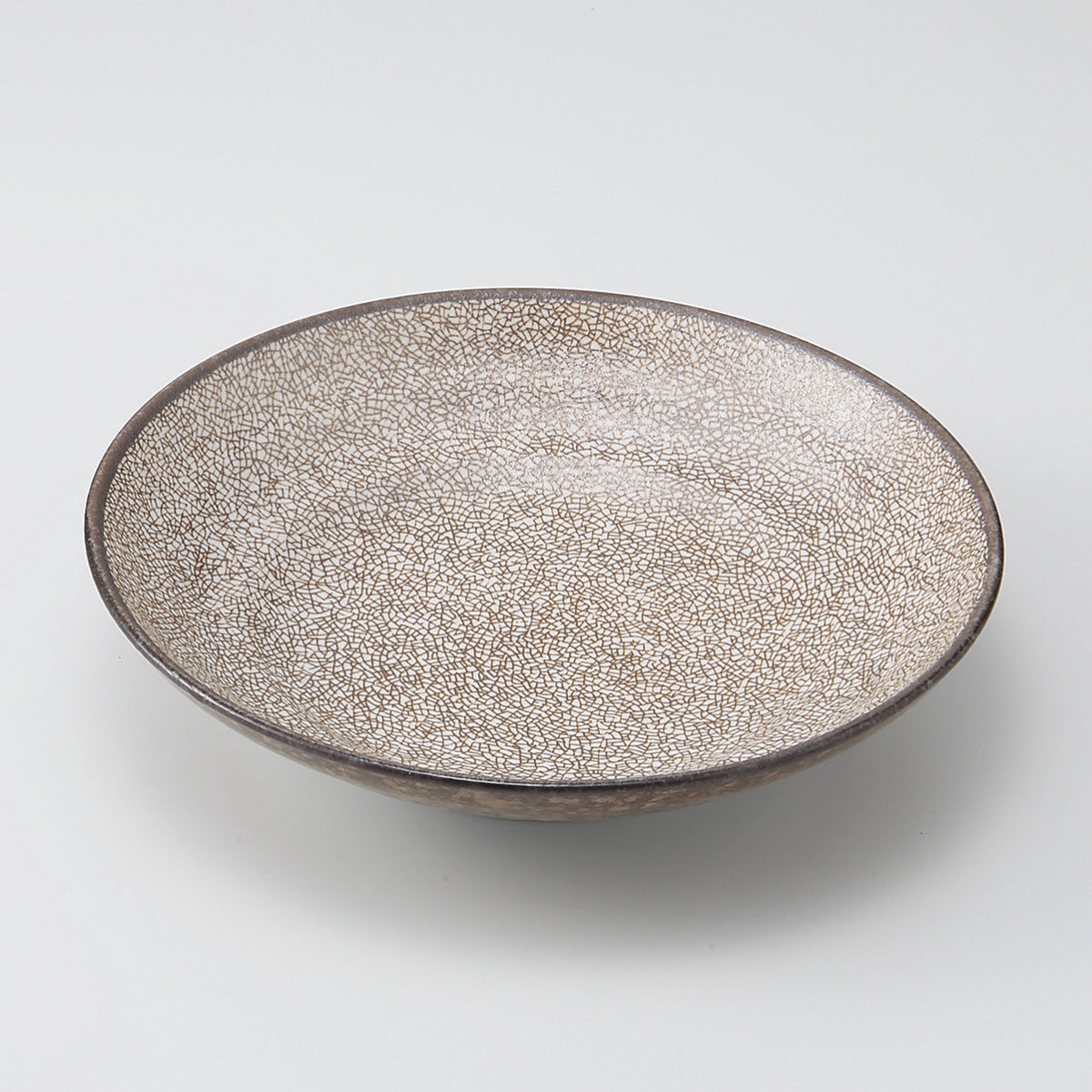 金茶かいらぎ 7.0浅鉢 22.9×5cm