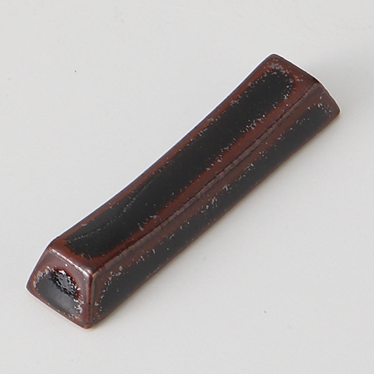 黒結晶 ミニ箸置 5×1×0.8cm