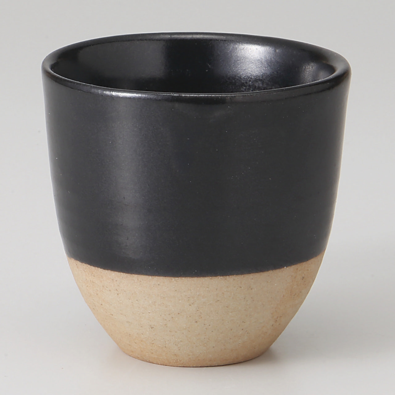 黒釉 ミニ湯呑 6.5×6.2cm 100cc