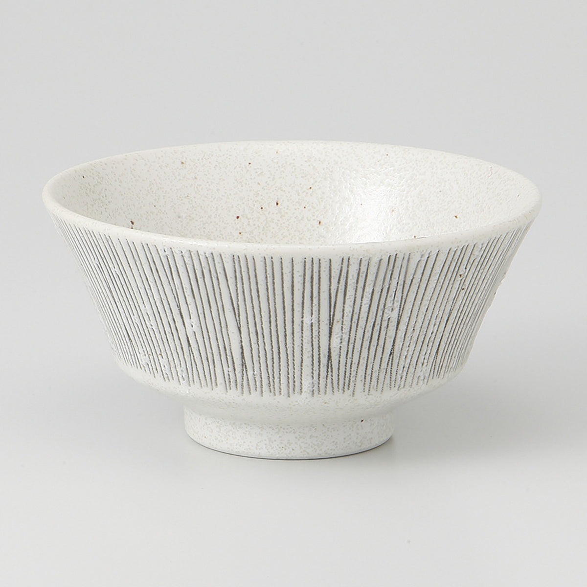 糸十草白 反茶碗 11.4×5.8cm