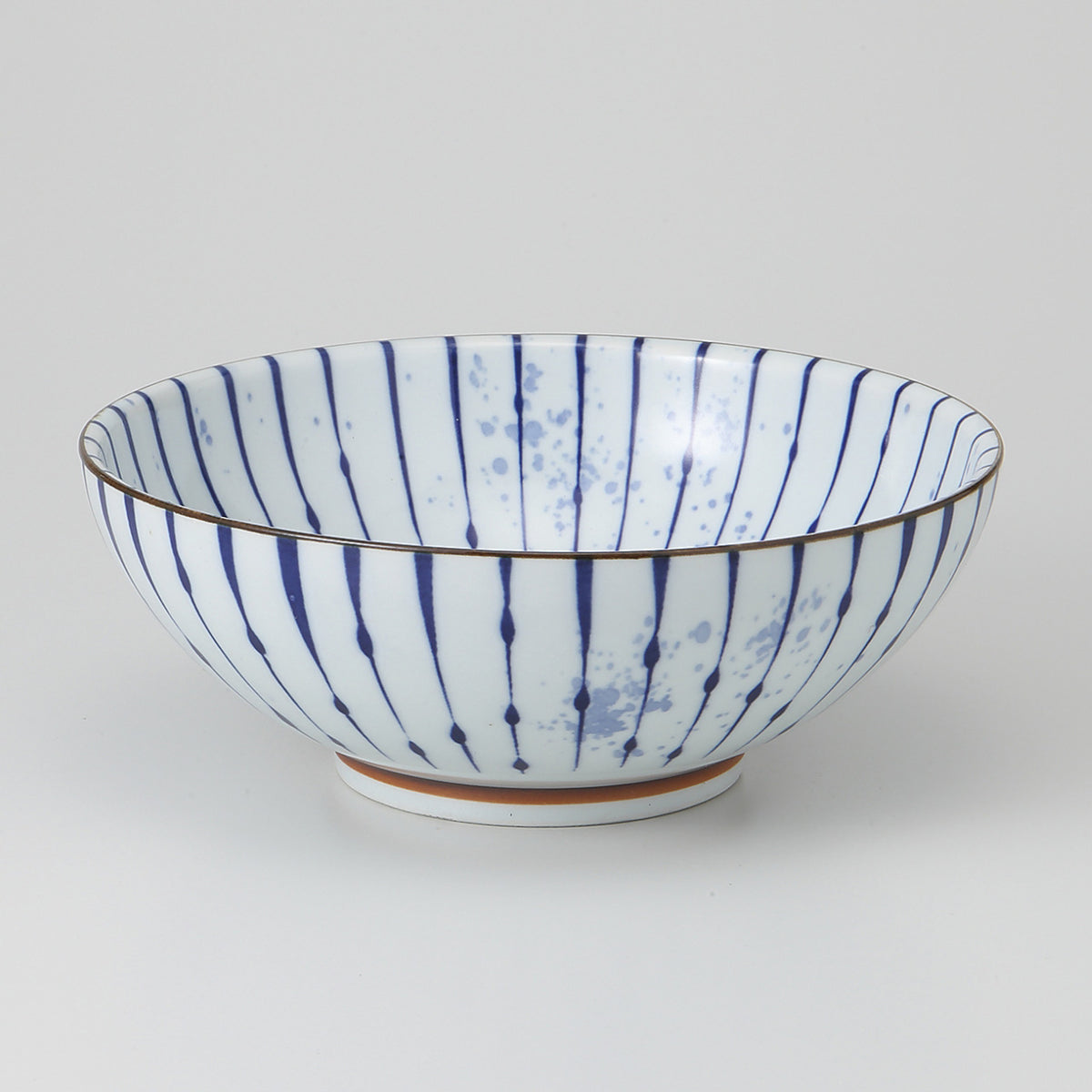 吹墨十草 7.0丼 21.4×8.2cm