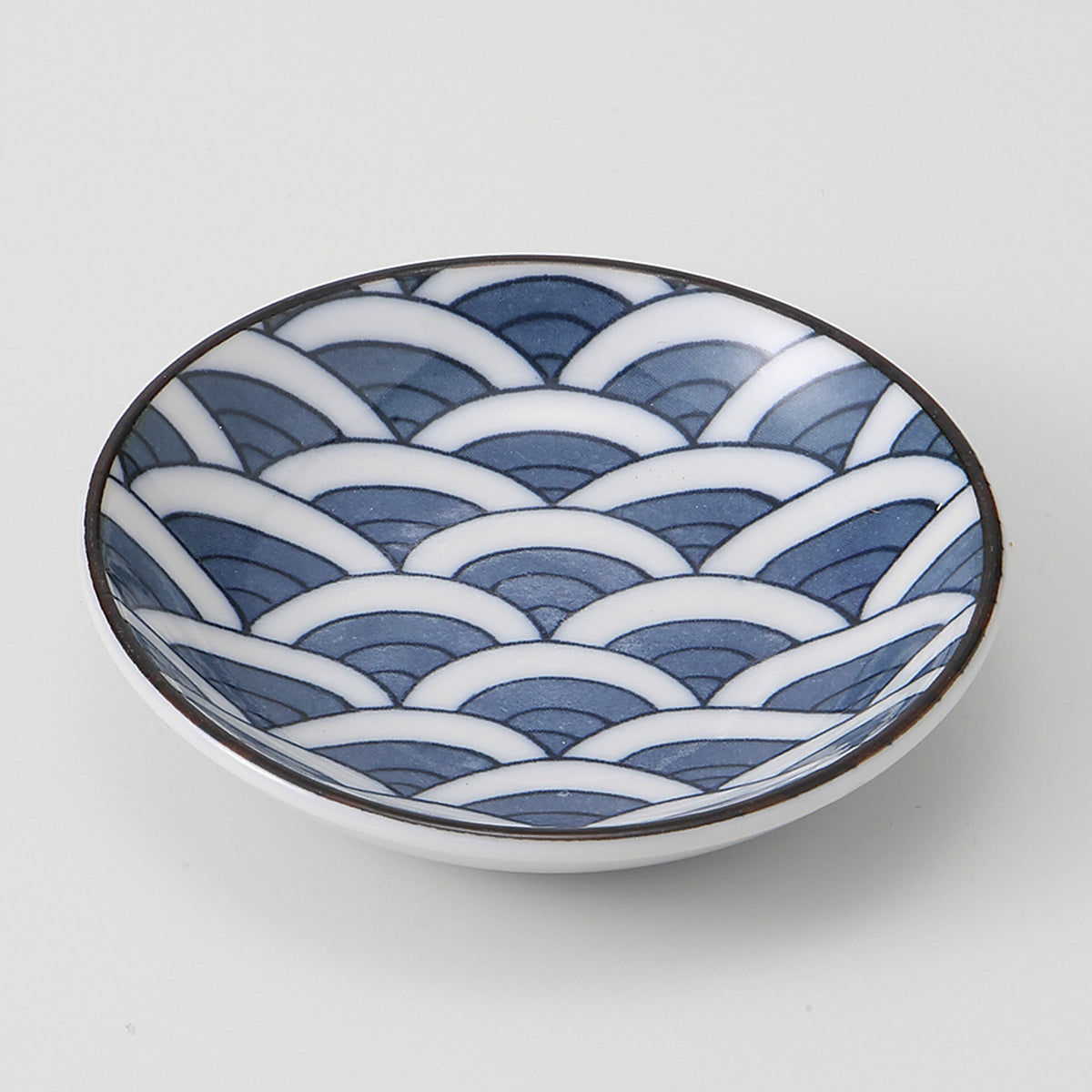 青海波 2.5皿 8×1.7cm