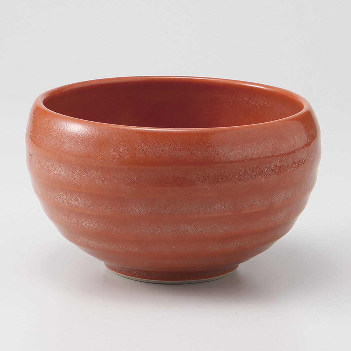 赤楽 4.5寸粥碗 13.5×8.5cm