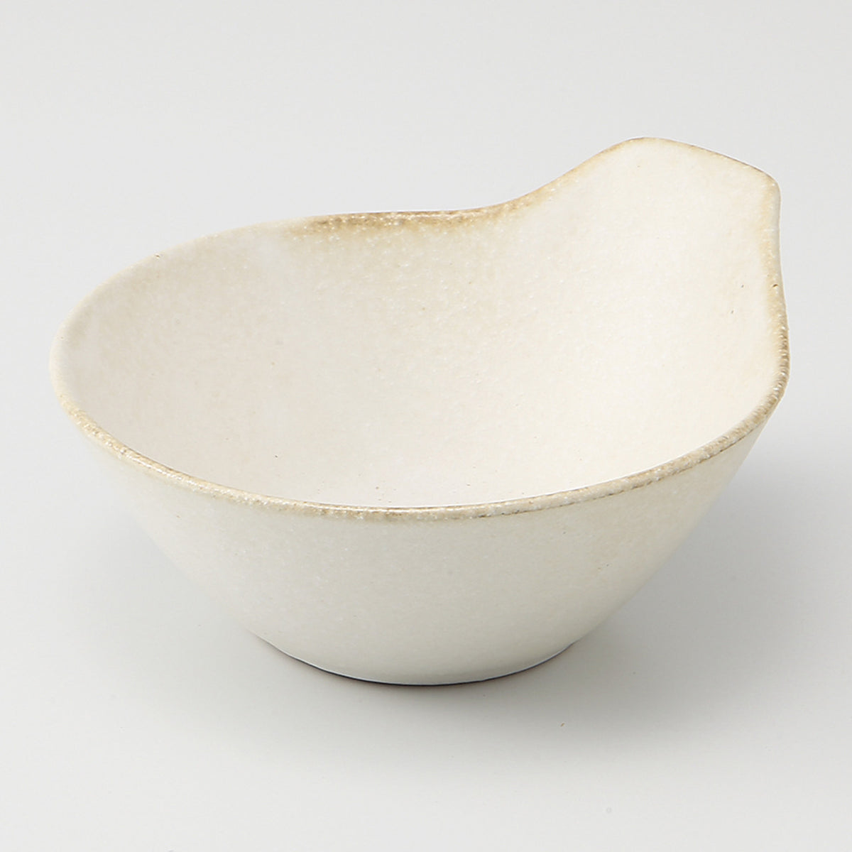 粉引白 とん水 13.7×12.2×6.4cm