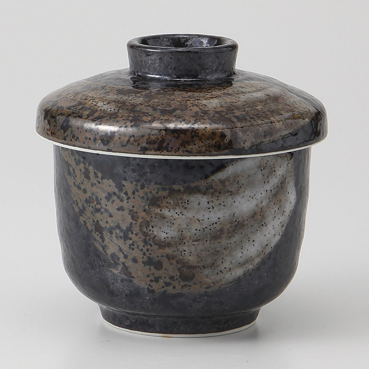 明世荒刷毛 むし碗(大) 8.2×7cm