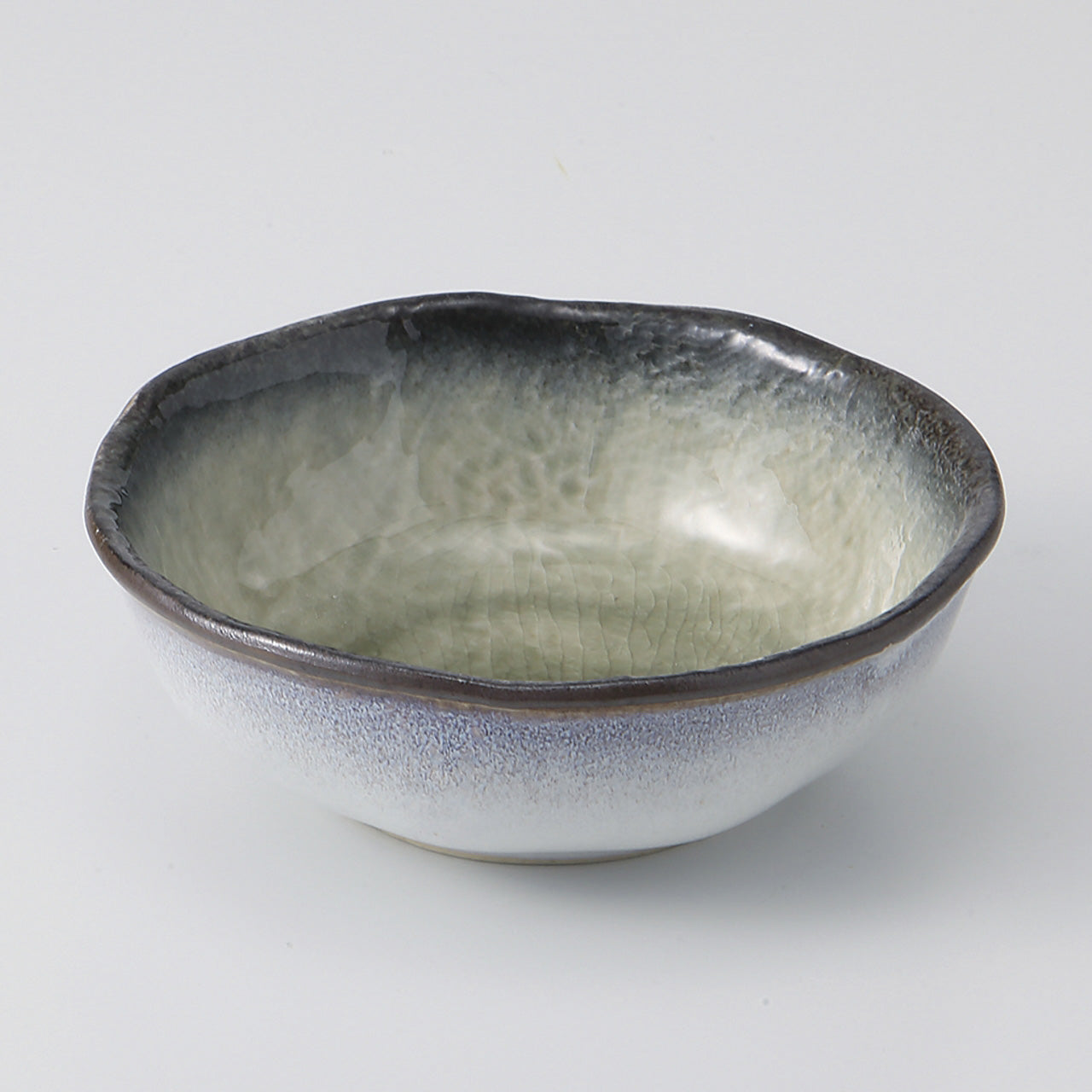 均窯グリーン 3.6小鉢 12.5×4.5cm