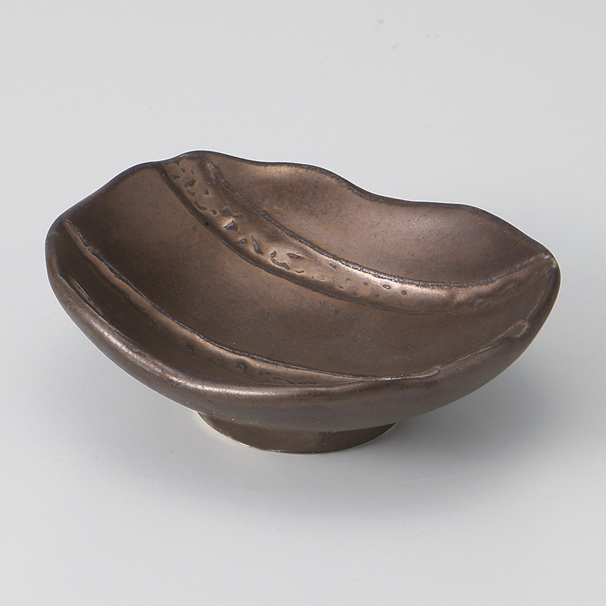 ゴールド 縄紋小鉢 9.2×8×3.2cm