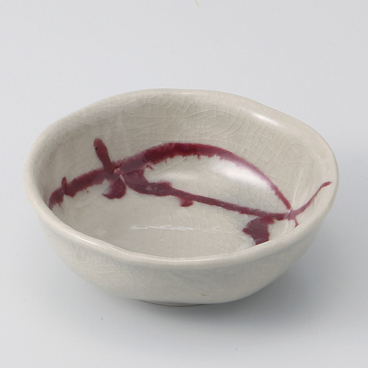 辰砂散らし 3.6小鉢 12.5×4.5cm