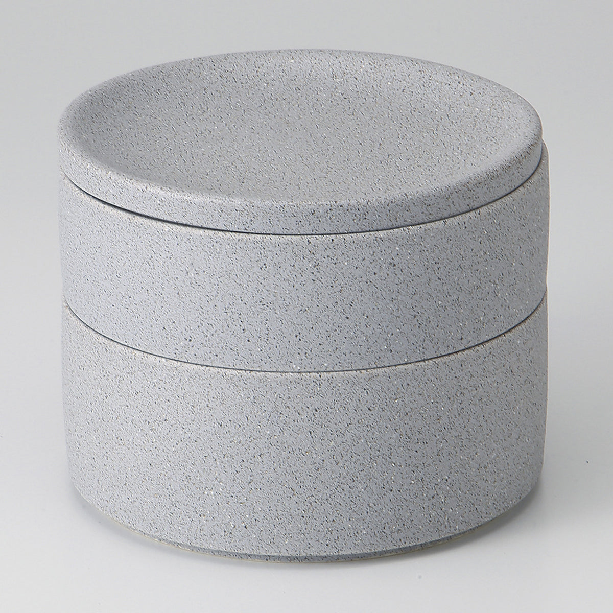 ストーングレイ フラットディッシュM 14×1.2cm