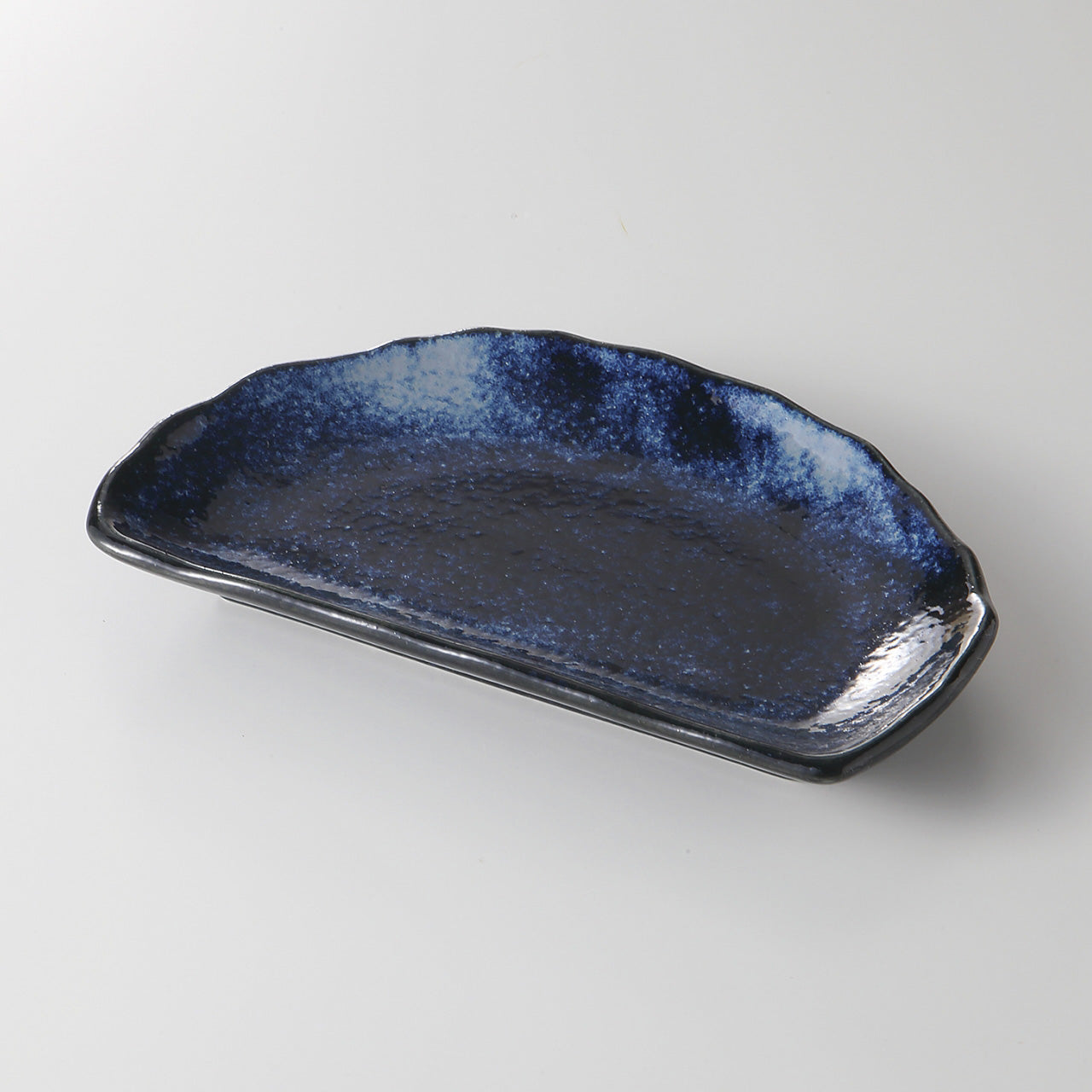 ナマコ 半月皿 21×13.2×2.7cm