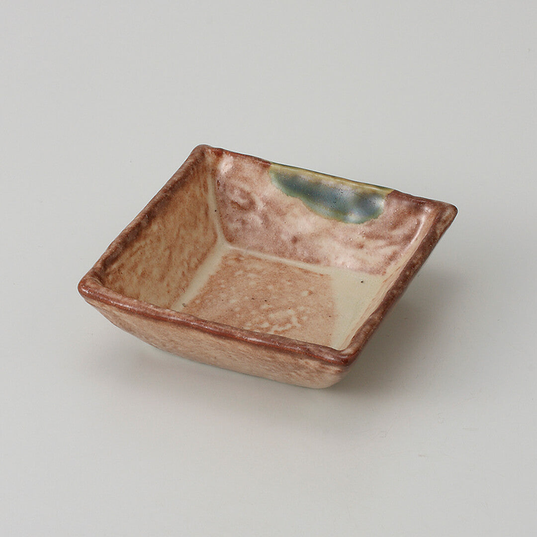 山風 角小皿 [ 小皿・豆皿 ] 9x2.7cm