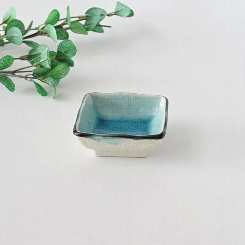 流泉 角豆皿 [ 珍味・千代口 ] 7.3x3.1cm