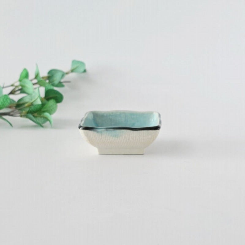 流泉 角豆皿 [ 珍味・千代口 ] 7.3x3.1cm