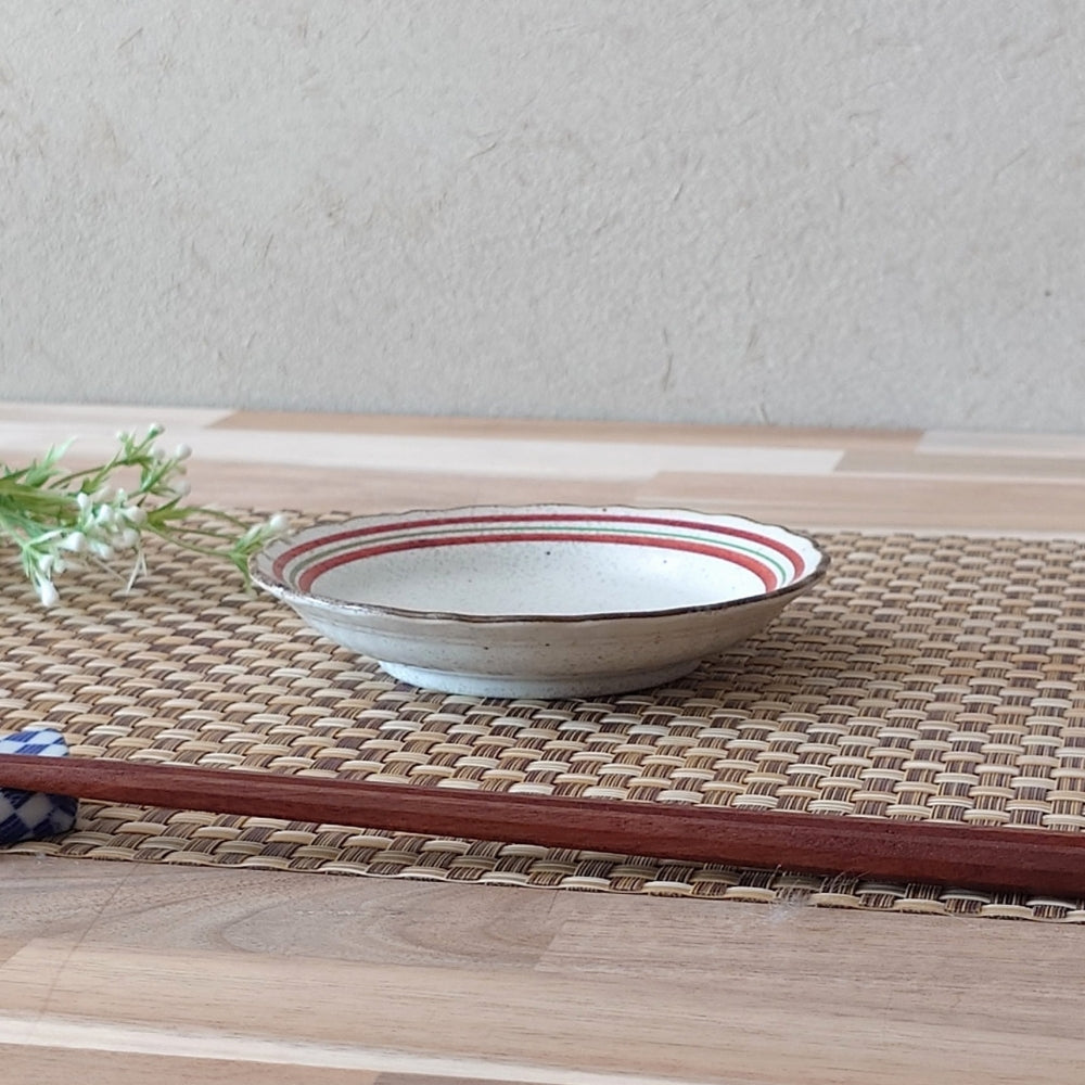 駒彩 波渕4.0皿 [ 小皿・豆皿 ] 12.5cm