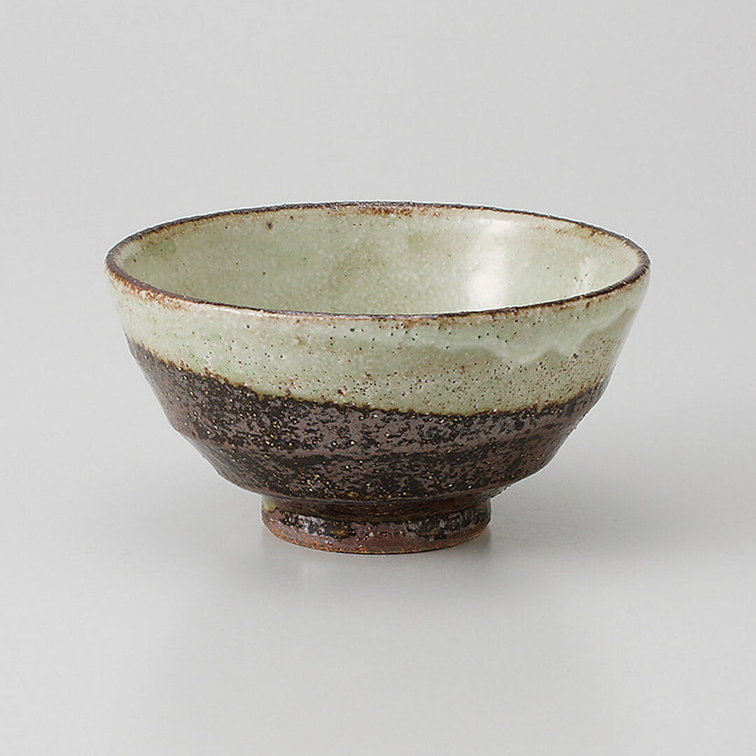 白化粧 丸茶碗 [ 茶碗・飯丼 ] 11.8x6.2cm