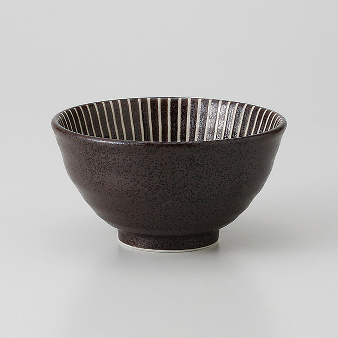 梅十草茶 飯碗 [ 茶碗・飯丼 ] 12x6.4cm