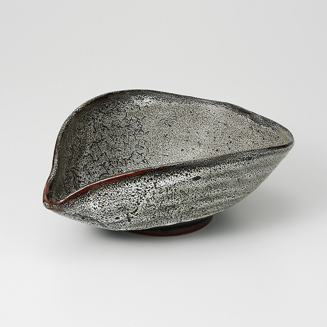 唐津釉彩 片口鉢 [ 大鉢 ] 21.2x16.3x7.5cm