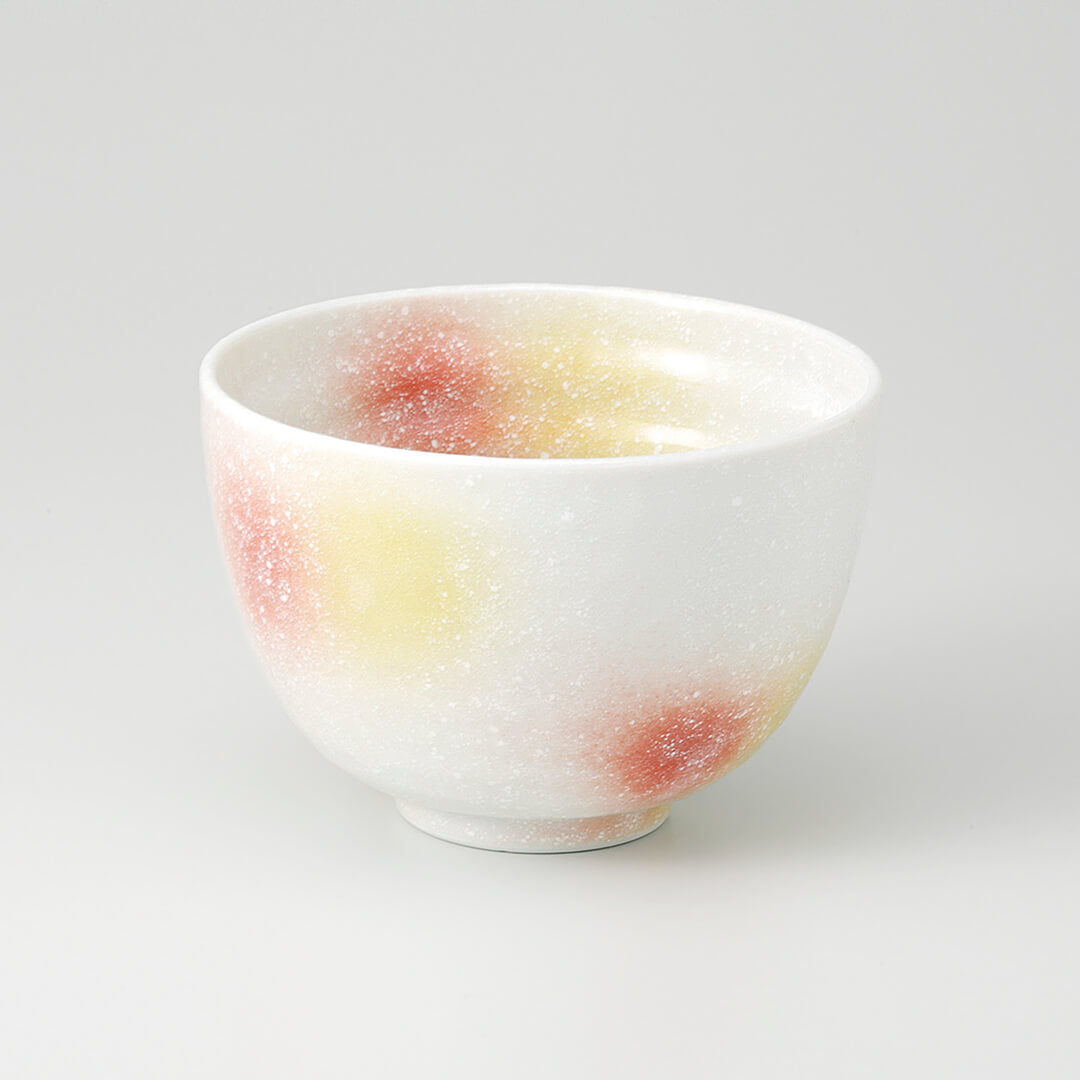 パステル水玉 多用碗ピンク [ 碗・小丼 ] 12x8.2cm