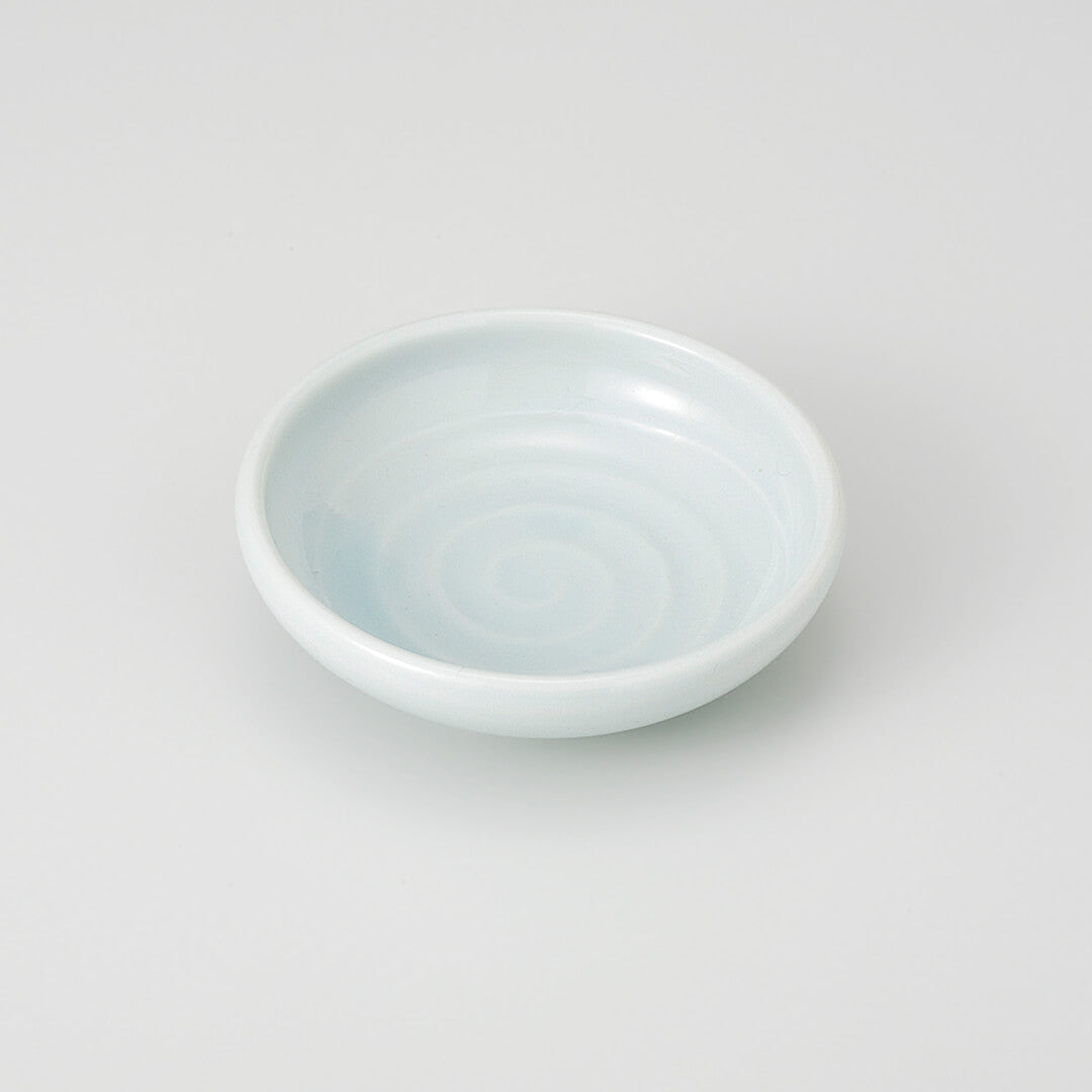 青磁 深口2.7皿 [ 小皿・豆皿 ] 8.3x2.3cm