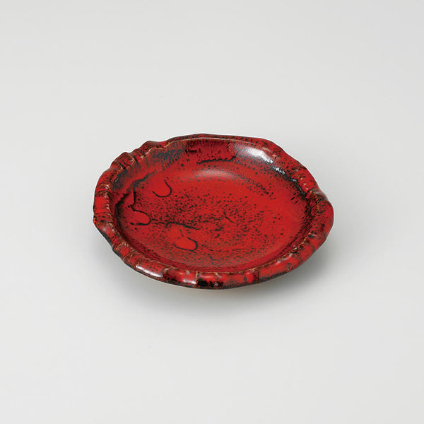 炎舞 渕そぎ3.0皿 [ 小皿・豆皿 ] 10.7×2.3cm