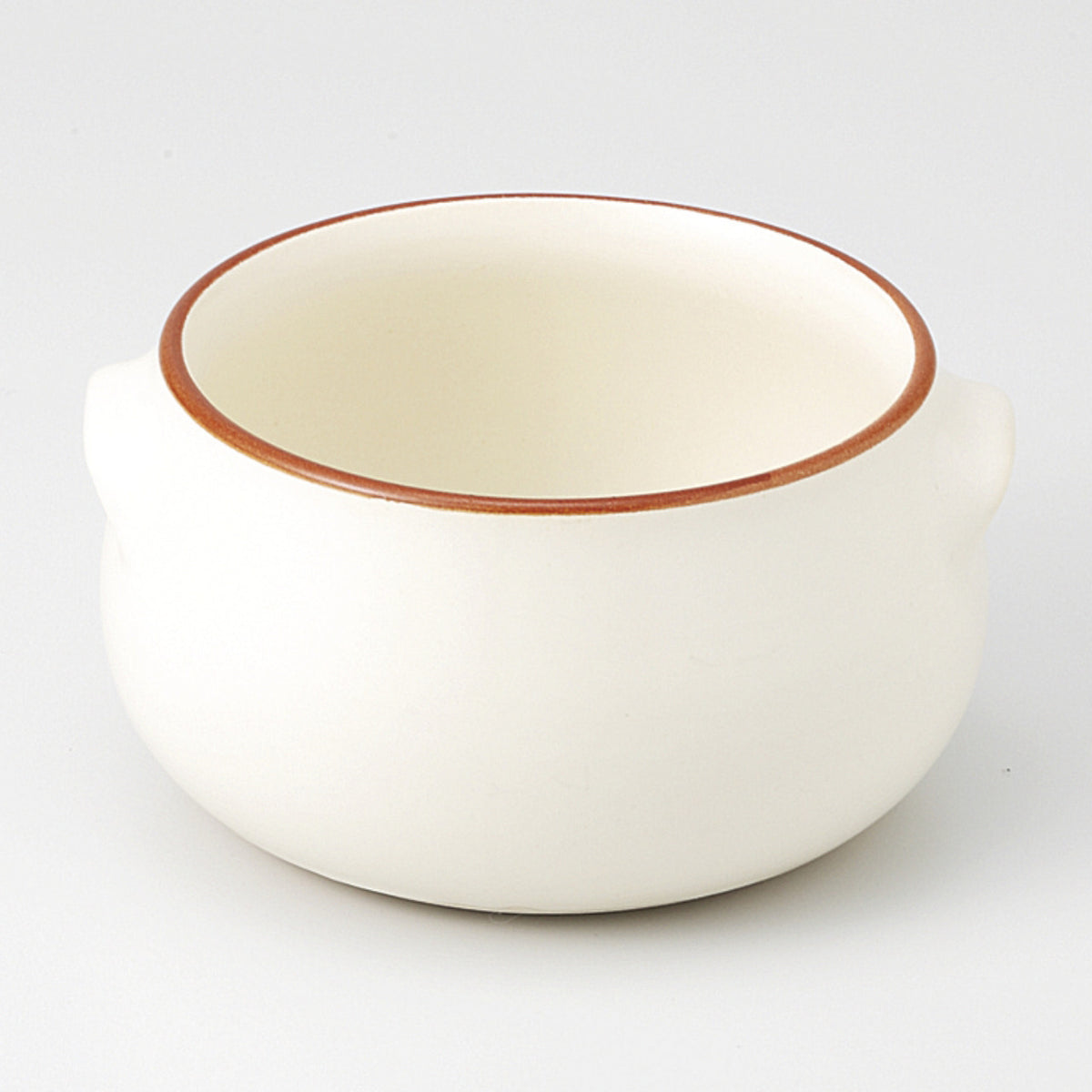 白 シチュー(小) 12.7×12.2×6.6cm