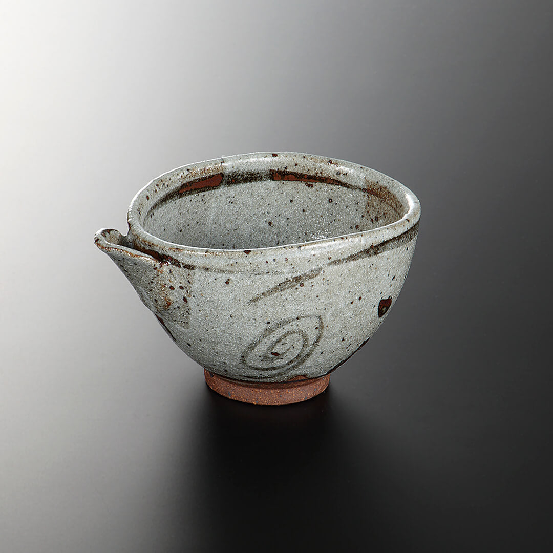 砂唐津錆ウズ 片口鉢 [ 小鉢・中鉢 ] 14.7x9.8x8.3cm 320cc