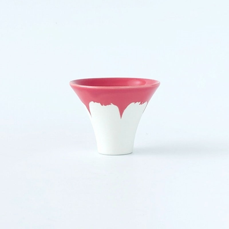 赤富士 盃 [ 徳利・酒器 ・ぐい吞み ] 7.5×6cm