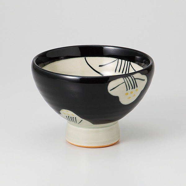 黒椿 高台4.3丼 [ 碗・小丼 ] 12.8×9cm
