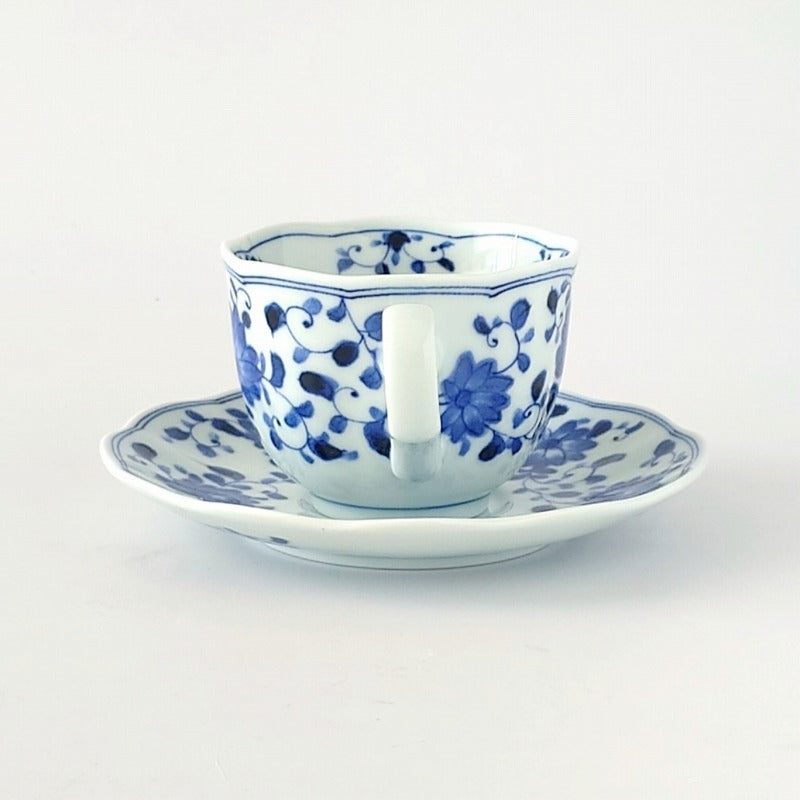 菊唐草 コーヒー ティー カップ ソーサー