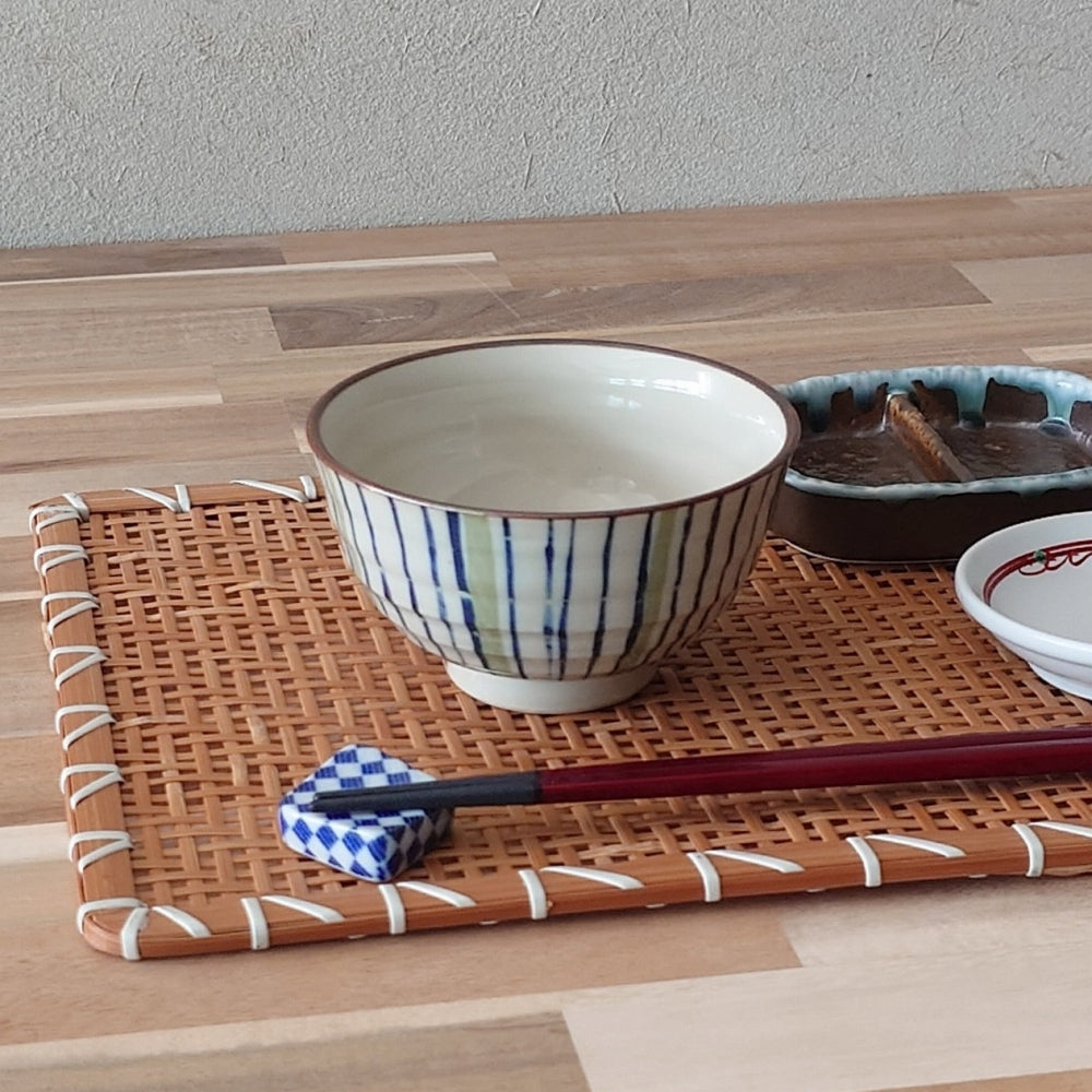 ゴス十草 茶碗 [ 茶碗・飯丼 ] 11.3x6.2cm