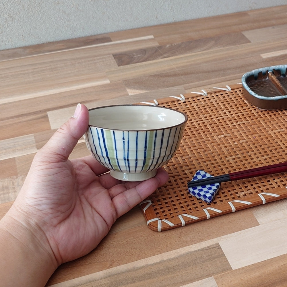 ゴス十草 茶碗 [ 茶碗・飯丼 ] 11.3x6.2cm