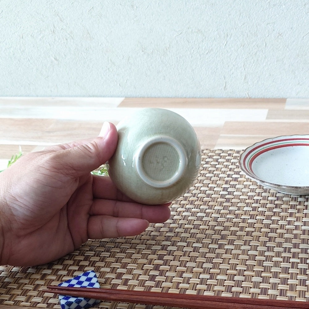 呉須唐草 丸千代口 [ 珍味・小付 ] 8.4x3.8cm