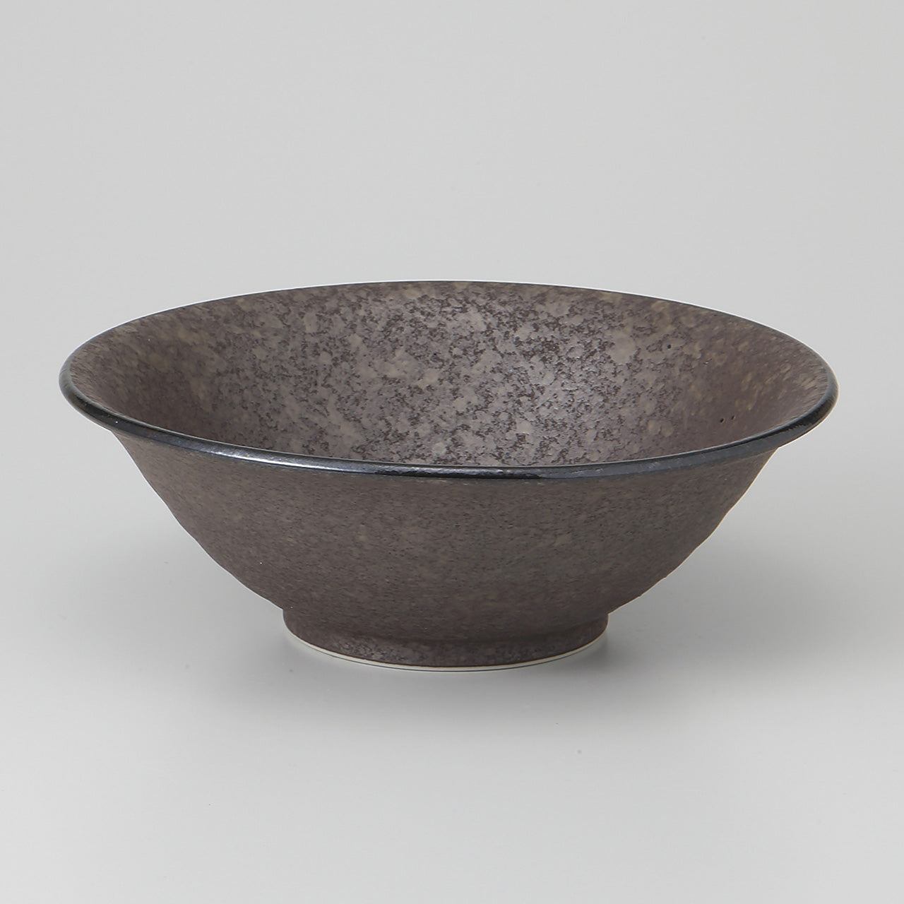 アース黒 6.3反和丼 19.5×7cm