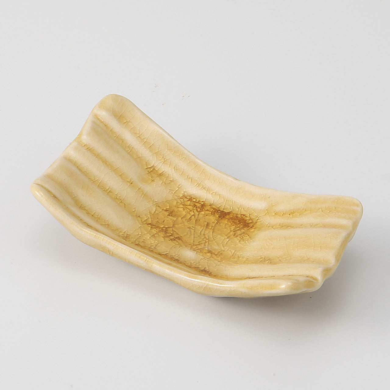 キゼト 手造風長小皿 11×6×2.7cm