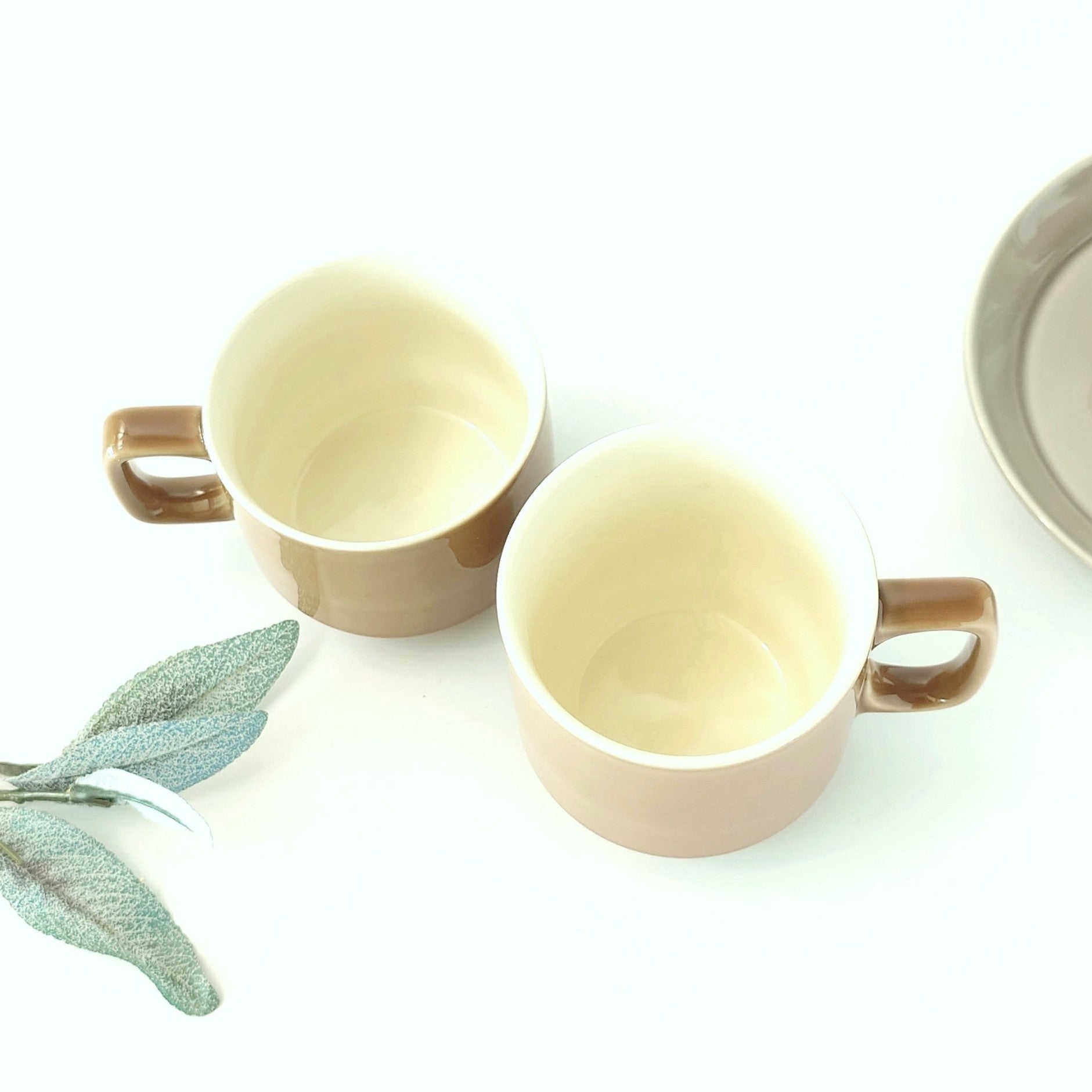 ココア スタックコーヒーカップ [ マグ・スープカップ ] 11.3x8.4x7cm 250cc